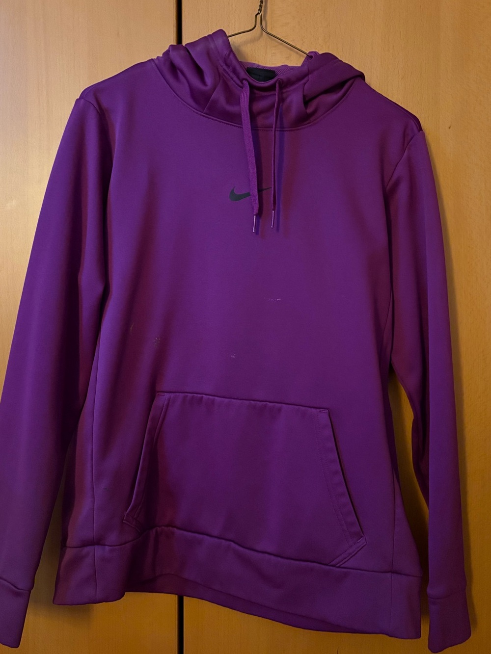 Nike Women’s Dri-FIT Magenta Hooded Pullover